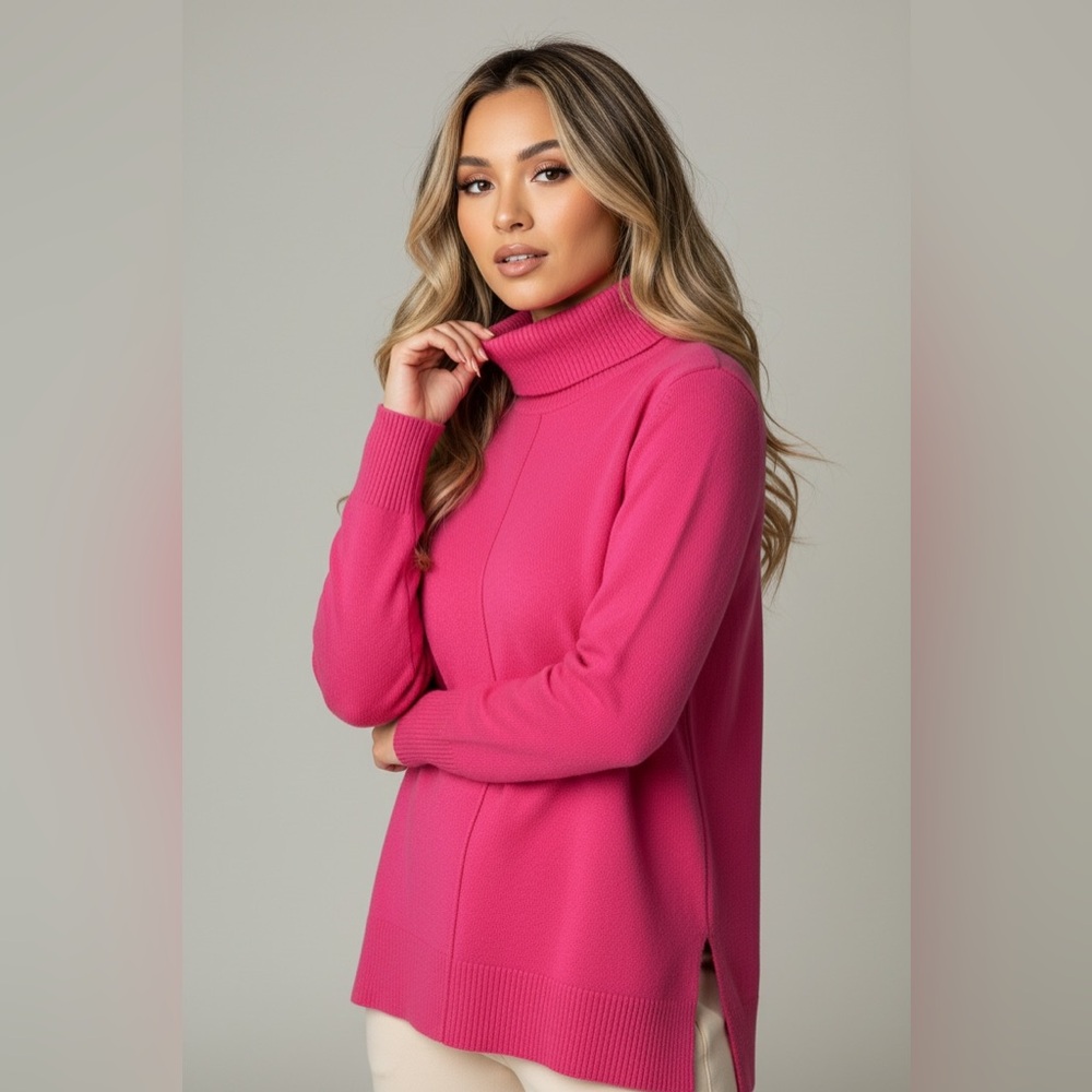 🔸AGEEL NWT Half Turtle Neck -Made in Greece -Brand New With Tags